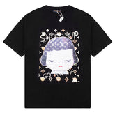 Louis Vuitton Weird Kid Pattern T-Shirt Oversized